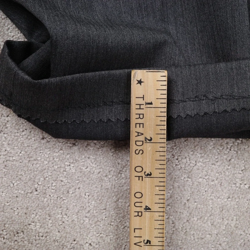 Ralph Ralph Lauren Suit Men 46 40W 26L Charcoal Gray Herringbone Career Wool‎